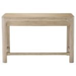 SOLANO 2-DRAWER MAKEUP TABLE VANITY DESK WEATHERED MANGO - Image 6