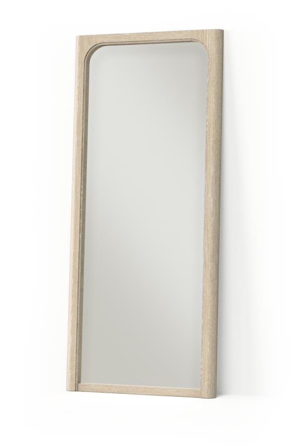 222528_Solano_Renderx900.jpg SOLANO 80-INCH FULL LENGTH FLOOR MIRROR WEATHERED MANGO - Image 1