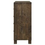 WOODMONT 8-DRAWER DRESSER RUSTIC GOLDEN BROWN - Image 5