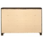 WOODMONT 8-DRAWER DRESSER RUSTIC GOLDEN BROWN - Image 7