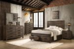 WOODMONT 8-DRAWER DRESSER RUSTIC GOLDEN BROWN - Image 12