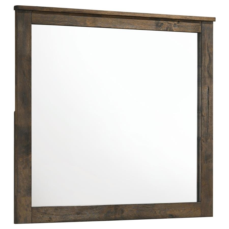 222634_02x900.jpg WOODMONT DRESSER MIRROR RUSTIC GOLDEN BROWN - Image 1