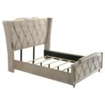 LORIENT 5-PIECE QUEEN BEDROOM SET IVORY AND CAMEL - Image 3