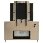 LORIENT 8-DRAWER LED FLAME BOX DRESSER AND MIRROR IVORY CAMEL - Image 7