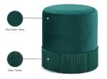 Teddy Velvet Upholstered Stool - Image 4