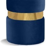 Hailey Velvet Upholstered Stool