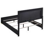 MARCELINE 5-PIECE QUEEN BEDROOM SET BLACK - Image 4