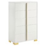 MARCELINE 5-PIECE QUEEN BEDROOM SET WHITE - Image 11