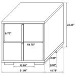 MARCELINE 5-PIECE QUEEN BEDROOM SET WHITE - Image 17