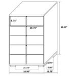 MARCELINE 5-PIECE QUEEN BEDROOM SET WHITE - Image 20