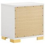 MARCELINE 2-DRAWER NIGHTSTAND WHITE - Image 6