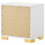 MARCELINE 2-DRAWER NIGHTSTAND WHITE - Image 8