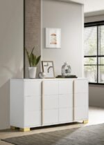 MARCELINE 6-DRAWER DRESSER WHITE - Image 2