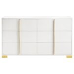 MARCELINE 6-DRAWER DRESSER WHITE - Image 3