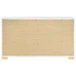 MARCELINE 6-DRAWER DRESSER WHITE - Image 7