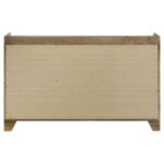 HENDERSON 6-DRAWER BEDROOM DRESSER CABINET MEDIUM OAK - Image 5