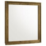 HENDERSON DRESSER MIRROR MEDIUM OAK