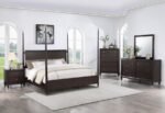 EMBERLYN 5-PIECE QUEEN BEDROOM SET BROWN