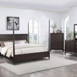 EMBERLYN 5-PIECE QUEEN BEDROOM SET BROWN