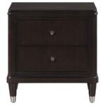 EMBERLYN 2-DRAWER NIGHTSTAND BROWN - Image 3