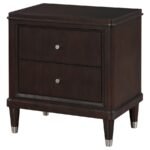 EMBERLYN 2-DRAWER NIGHTSTAND BROWN - Image 4