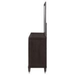 EMBERLYN 6-DRAWER DRESSER WITH MIRROR BROWN - Image 5