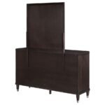 EMBERLYN 6-DRAWER DRESSER WITH MIRROR BROWN - Image 8