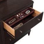 EMBERLYN 6-DRAWER DRESSER WITH MIRROR BROWN - Image 10