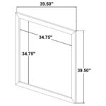 INES 5-PIECE QUEEN BEDROOM SET GREY AND WHITE HIGH GLOSS - Image 19
