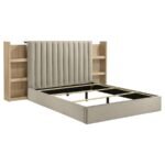 ARIELLE 5-PIECE QUEEN BEDROOM SET LIGHT OAK - Image 3