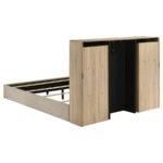 ARIELLE 5-PIECE QUEEN BEDROOM SET LIGHT OAK - Image 4