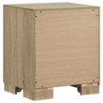 ARIELLE 5-PIECE QUEEN BEDROOM SET LIGHT OAK - Image 6