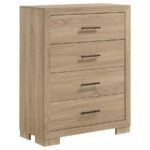 ARIELLE 5-PIECE QUEEN BEDROOM SET LIGHT OAK - Image 11
