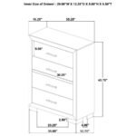 ARIELLE 5-PIECE QUEEN BEDROOM SET LIGHT OAK - Image 19