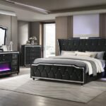LORIENT 5-PIECE QUEEN BEDROOM SET BLACK