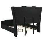 LORIENT 5-PIECE QUEEN BEDROOM SET BLACK - Image 4