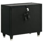 LORIENT 5-PIECE QUEEN BEDROOM SET BLACK - Image 6