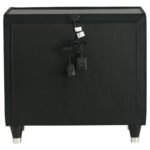 LORIENT 2-DRAWER LED NIGHTSTAND WITH USB BLACK - Image 7