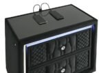LORIENT 2-DRAWER LED NIGHTSTAND WITH USB BLACK - Image 11