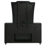 LORIENT 8-DRAWER LED FLAME BOX DRESSER AND MIRROR BLACK - Image 7