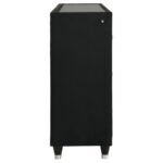 LORIENT 8-DRAWER LED BEDROOM FLAME BOX DRESSER BLACK - Image 9