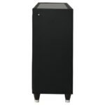LORIENT 8-DRAWER LED BEDROOM DRESSER CABINET BLACK - Image 5