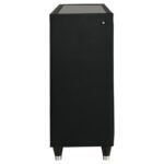 LORIENT 8-DRAWER LED BEDROOM DRESSER CABINET BLACK - Image 9