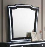 LORIENT LED DRESSER MIRROR BLACK - Image 2