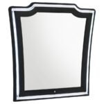 LORIENT LED DRESSER MIRROR BLACK