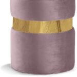 Hailey Velvet Upholstered Stool