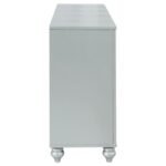GUNNISON 6-DRAWER DRESSER SILVER METALLIC - Image 5