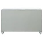 GUNNISON 6-DRAWER DRESSER SILVER METALLIC - Image 7