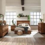 WINSLOW 5-PIECE QUEEN BEDROOM SET SMOKEY WALNUT