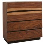 WINSLOW 5-PIECE QUEEN BEDROOM SET SMOKEY WALNUT - Image 7